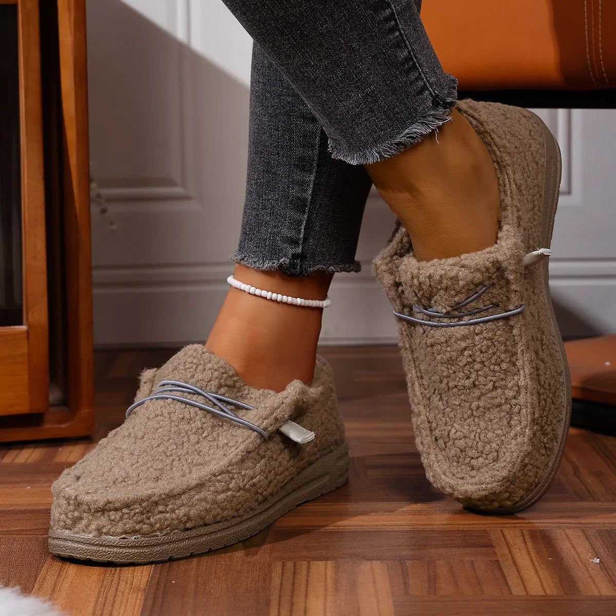 Avelin Lyon | Chaussons femme à semelle épaisse