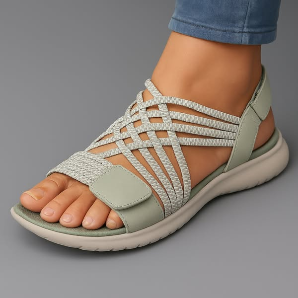 Sandales Femme Orthopédiques Légères à Lanières Respirantes