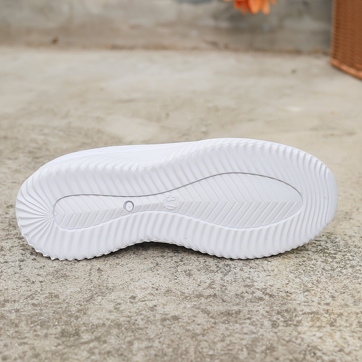 Avelin Lyon | Baskets femme blanches à semelle épaisse