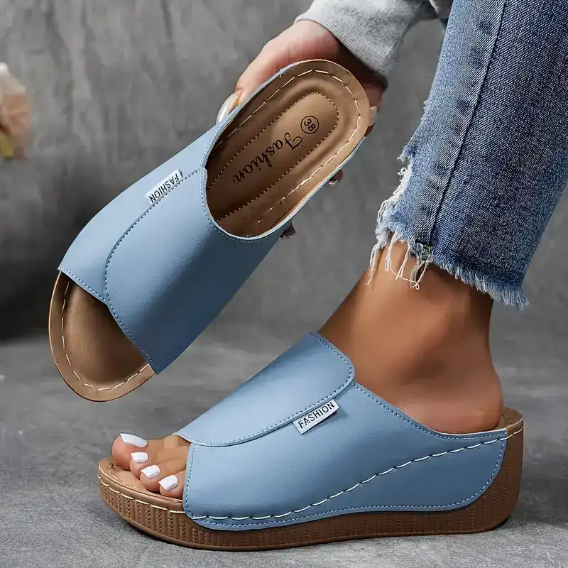 Avelin Lyon | Sandales compensées femme à bride large