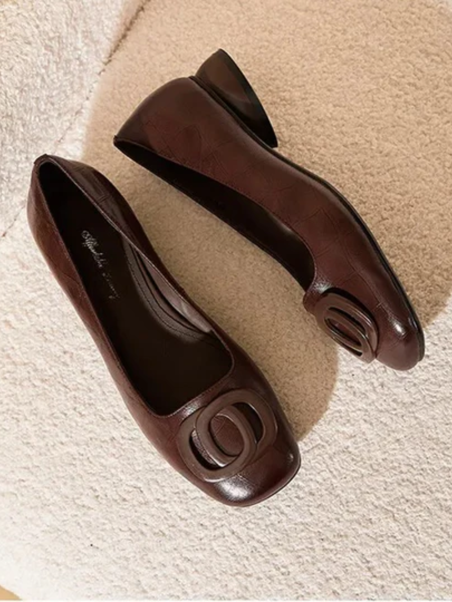 Avelin Lyon | Ballerines femme à ornement sur le dessus