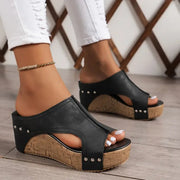Sandales Compensées Confortables pour Femmes avec Soutien Ergonomique