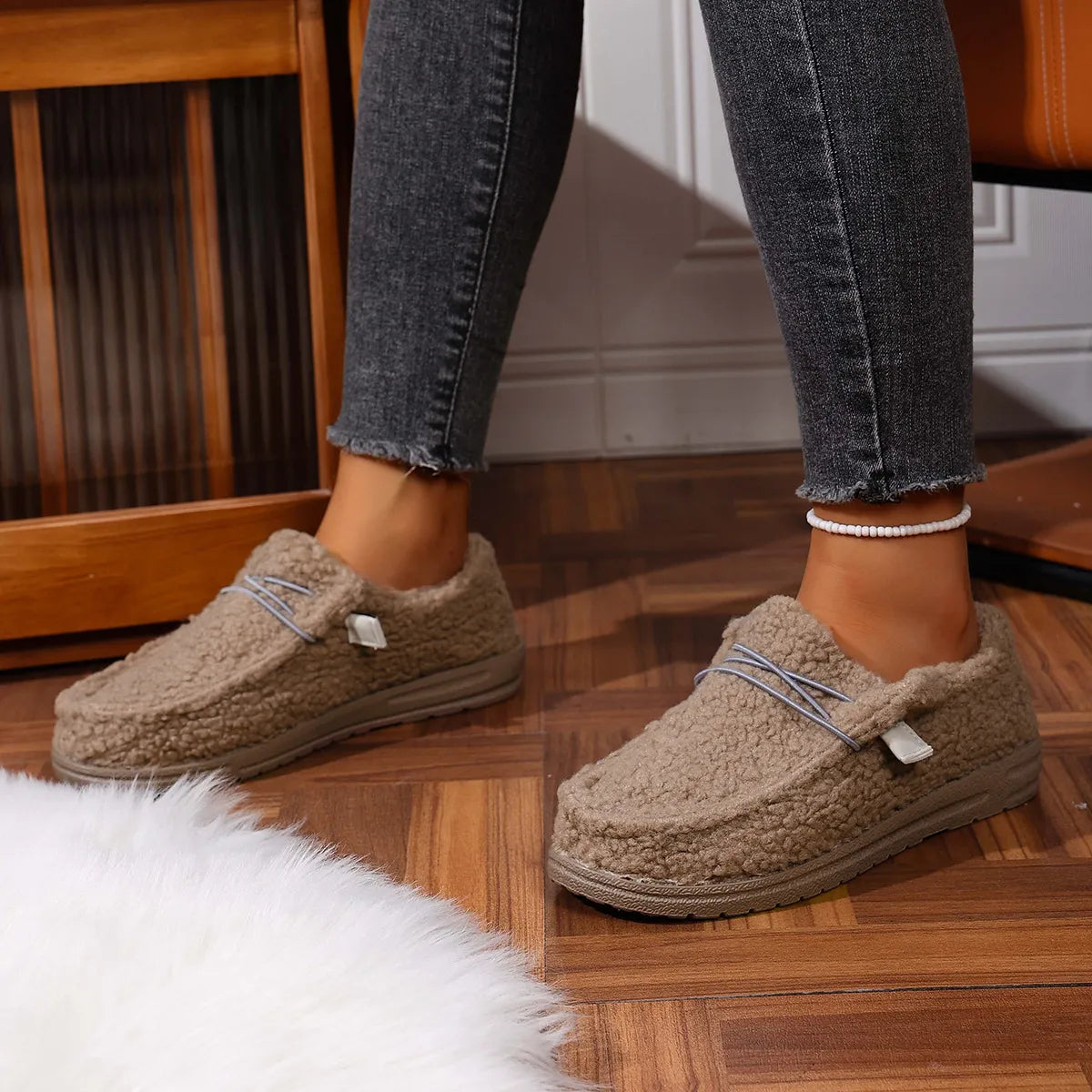 Avelin Lyon | Chaussons femme à semelle épaisse