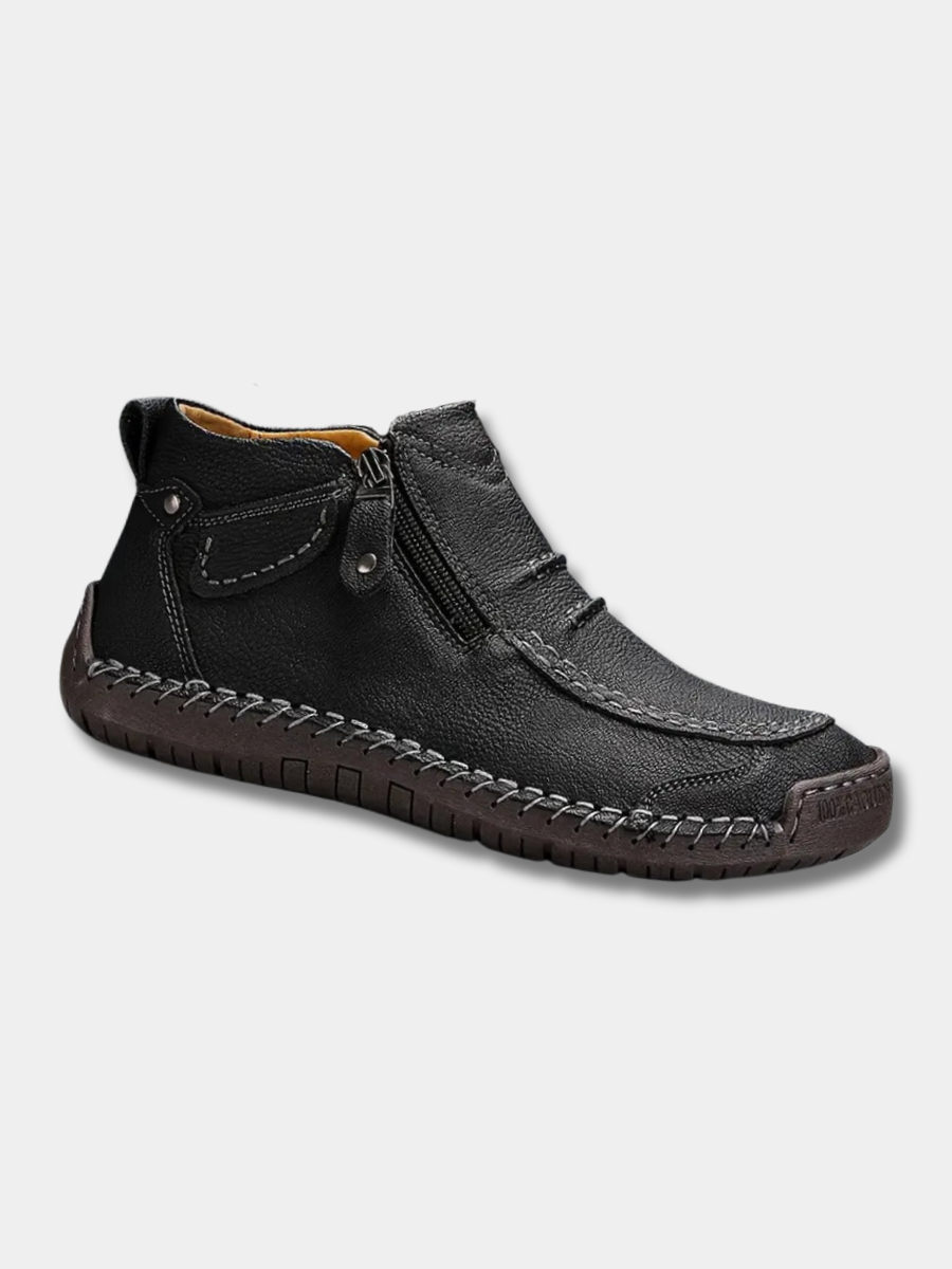 Avelin Lyon | Bottines homme à zip latéral, cinq coloris