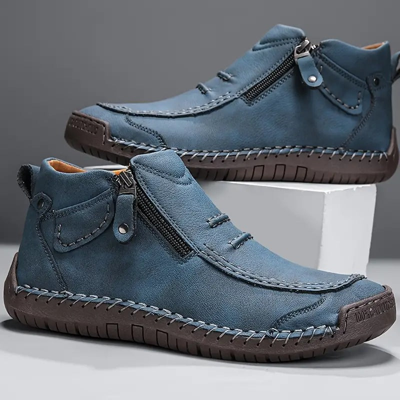 Avelin Lyon | Bottines homme à zip latéral, cinq coloris