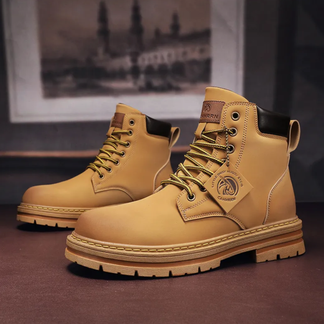 Avelin Lyon | Bottines homme à lacets et semelle épaisse