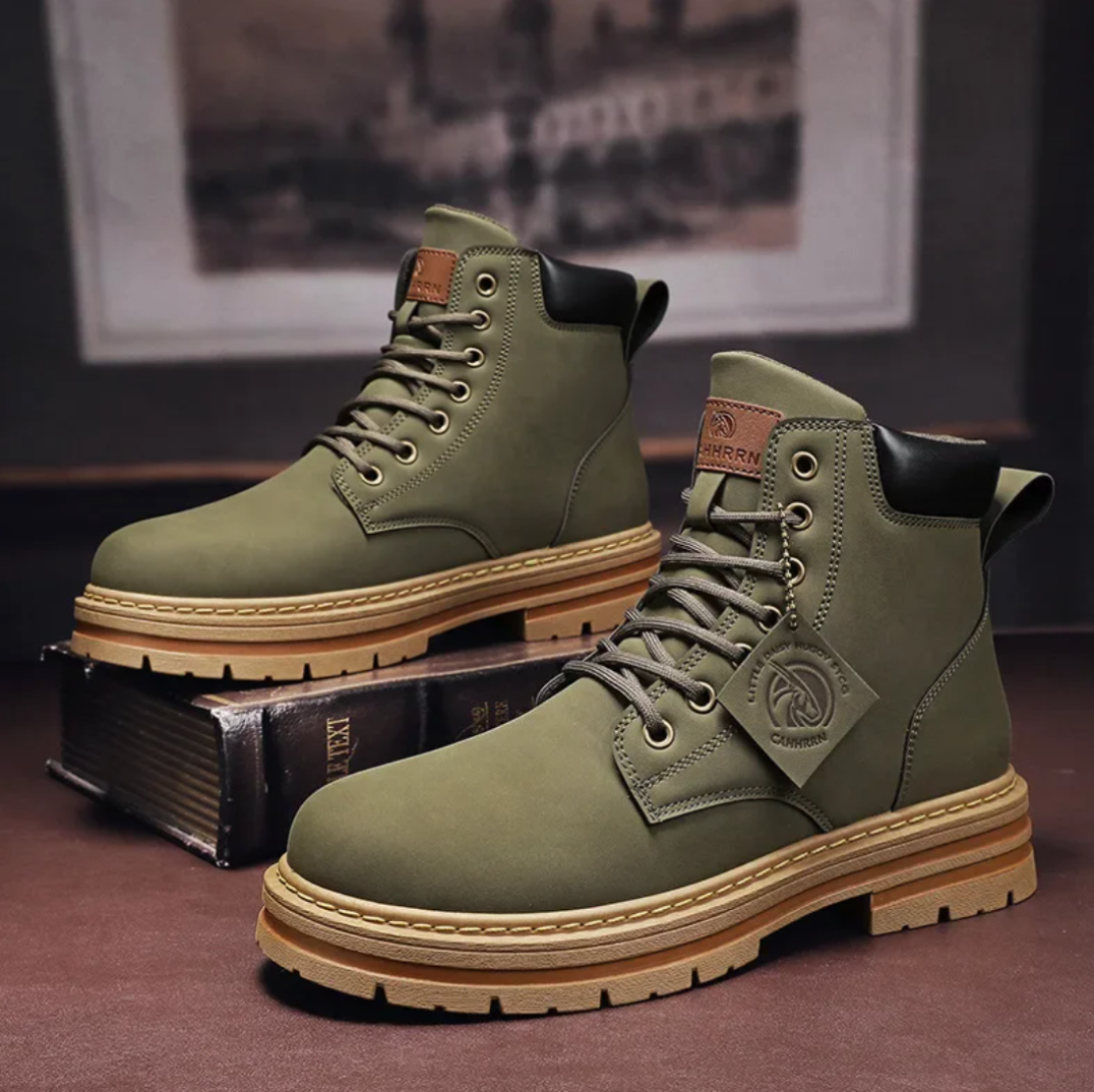 Avelin Lyon | Bottines homme à lacets et semelle épaisse