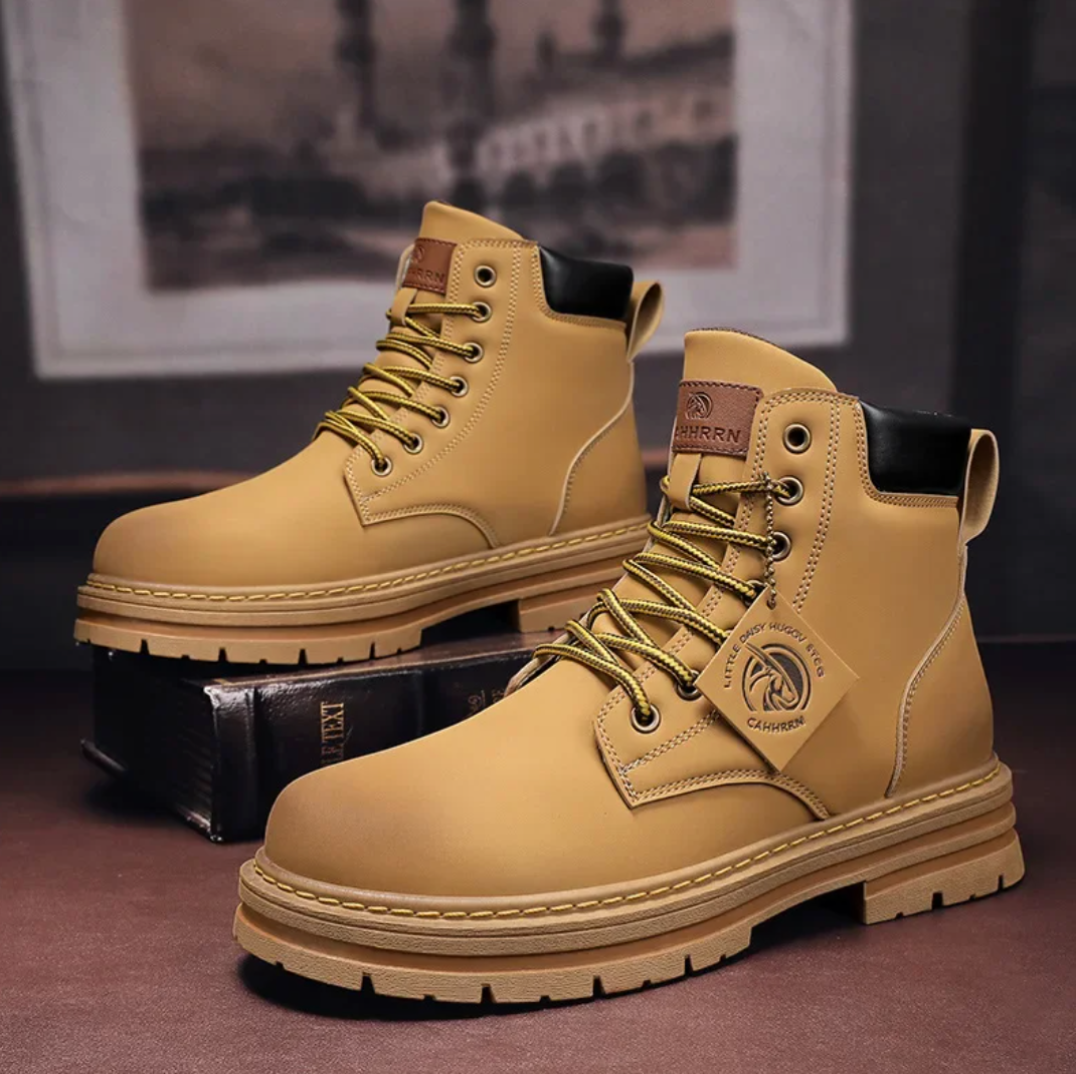 Avelin Lyon | Bottines homme à lacets et semelle épaisse