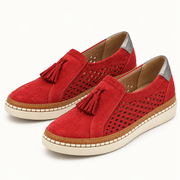 Avelin Lyon | Mocassins femme à pampilles décoratives