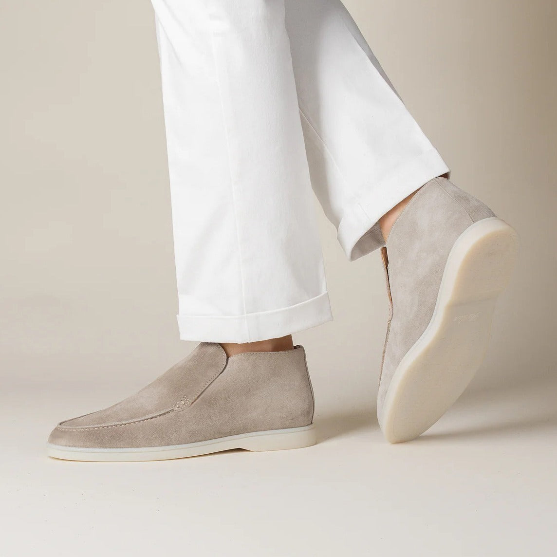 Avelin Lyon | Mocassins homme à empeigne haute