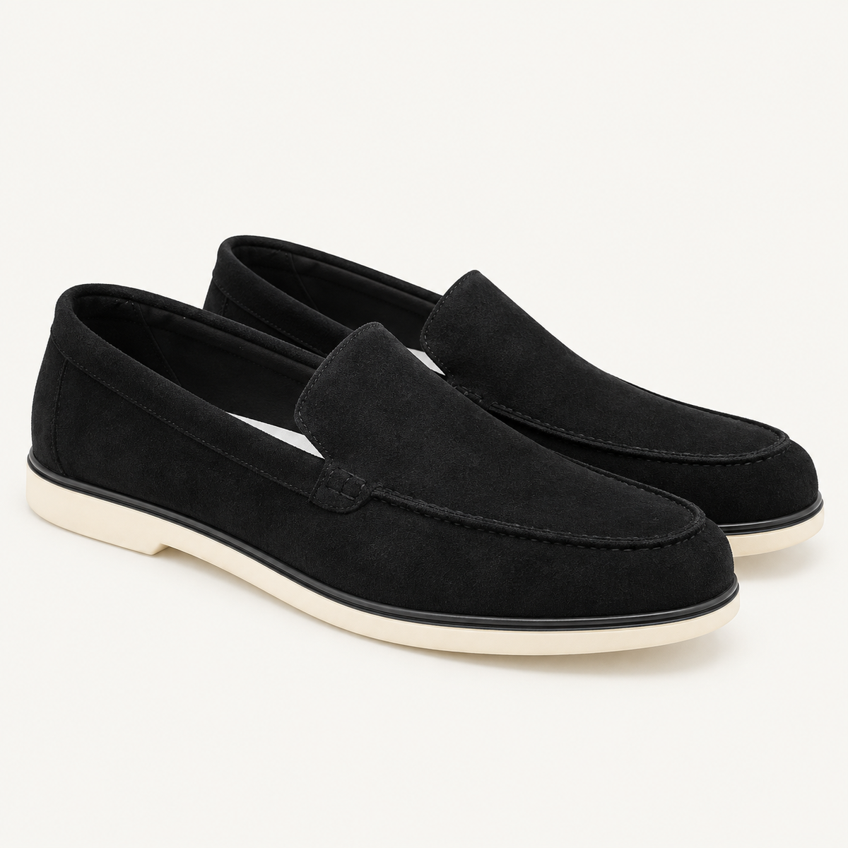 Avelin Lyon | Mocassins homme à liséré en relief