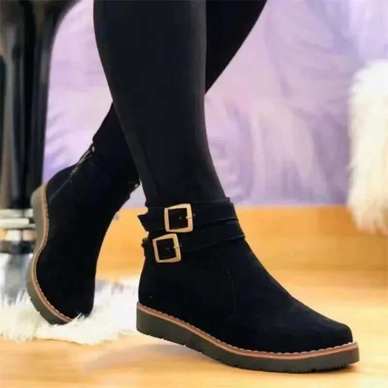 Avelin Lyon | Bottines femme à semelle plateforme