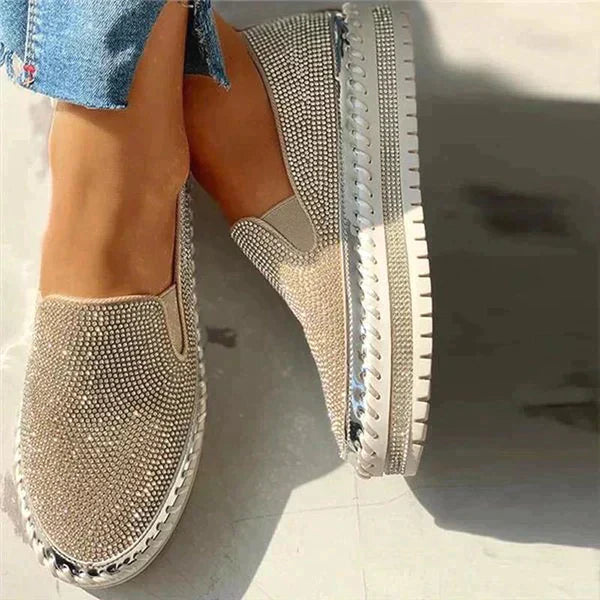 Avelin Lyon | Mocassins femme à finition brillante