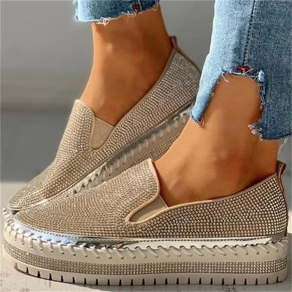 Avelin Lyon | Mocassins femme à finition brillante
