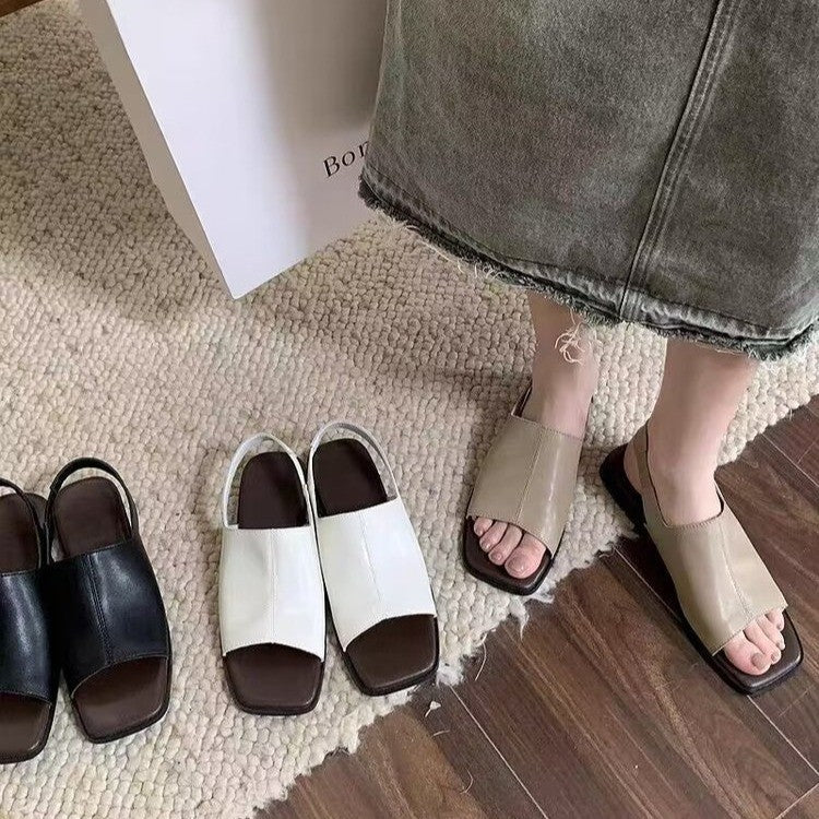 Avelin Lyon | Sandales femme ouvertes à petit talon