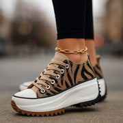 Baskets Femme à Plateforme – Confort Orthopédique et Style Urbain