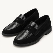 Avelin Lyon | Mocassins femme noirs à enfiler