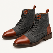 Avelin Lyon | Bottines homme à panneaux contrastés