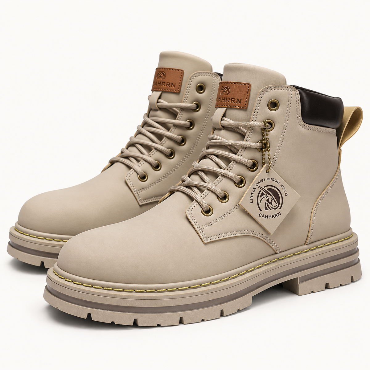 Avelin Lyon | Bottines homme à lacets et semelle épaisse