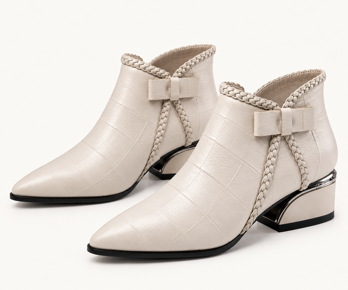 Avelin Lyon | Bottines femme à petit talon bloc