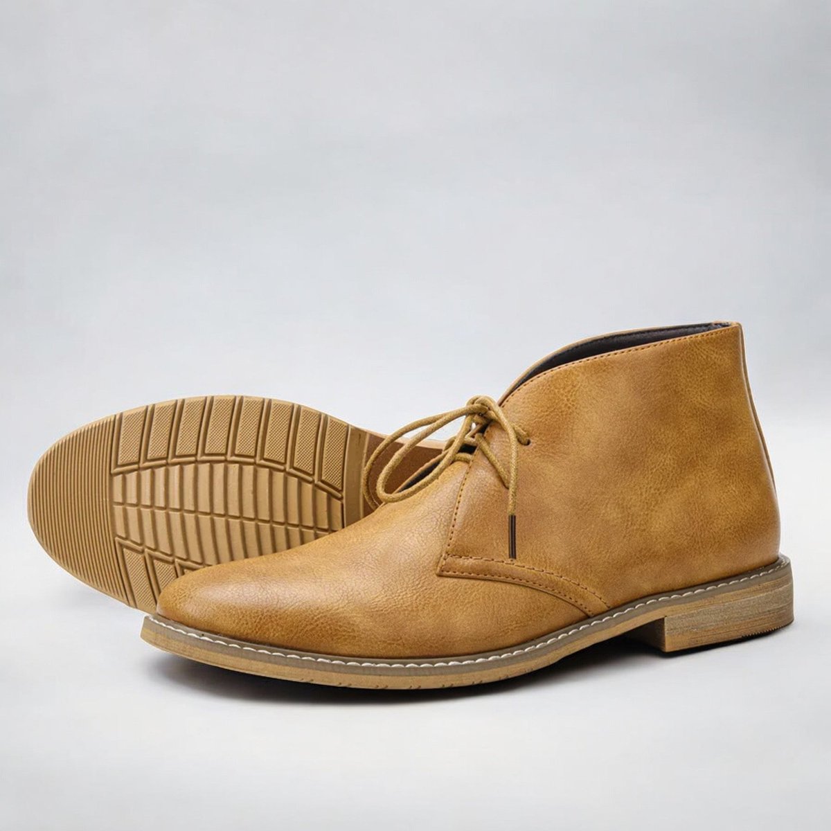Avelin Lyon | Bottines chukka homme à laçage court