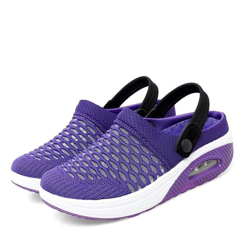 Chaussures Orthopédiques Femme Respirantes à Coussin d’Air