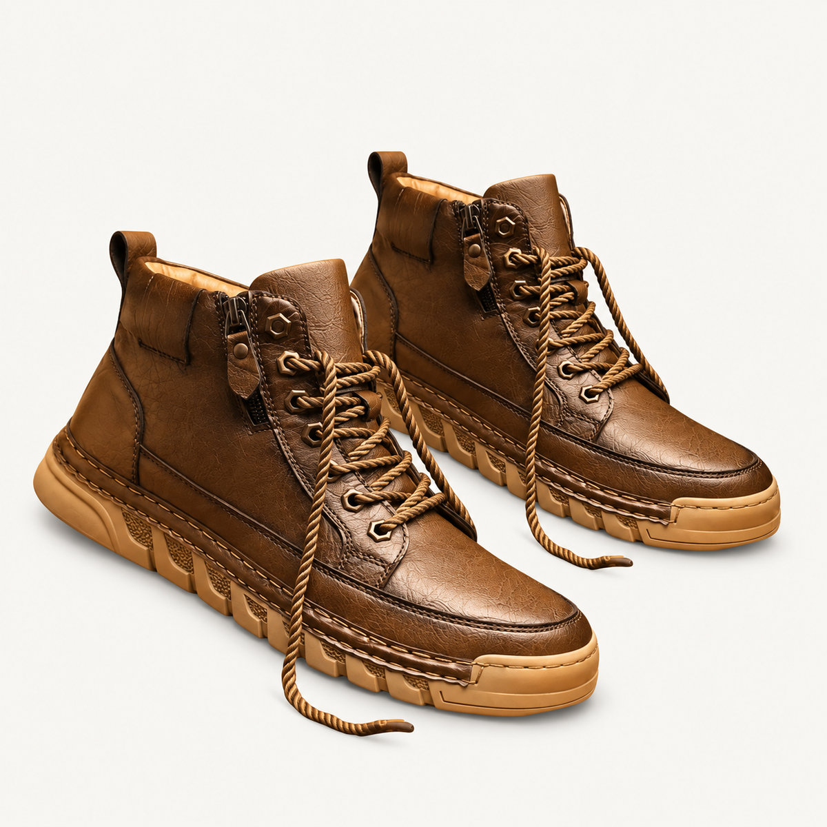 LAURENT MONACO | BOTTES EN CUIR POUR HOMME