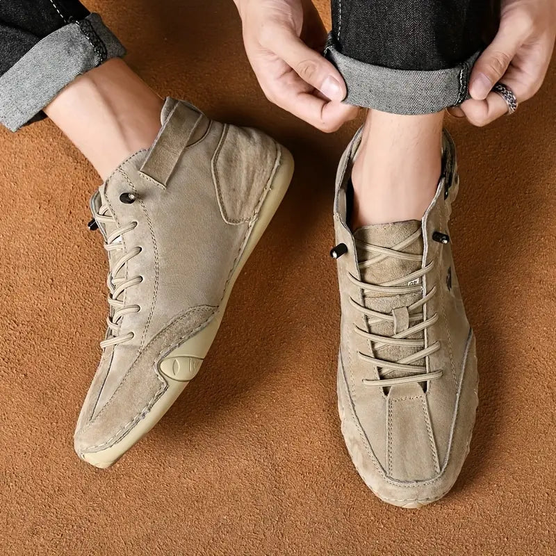 Avelin Lyon | Baskets montantes homme à lacets
