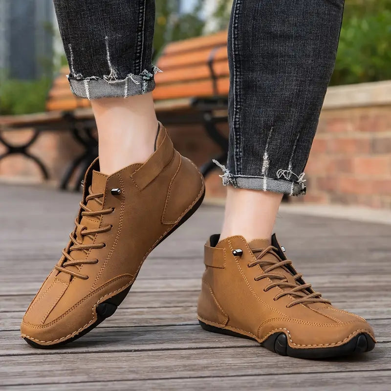 Avelin Lyon | Baskets montantes homme à lacets