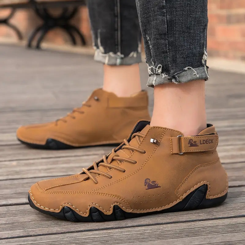 Avelin Lyon | Baskets montantes homme à lacets