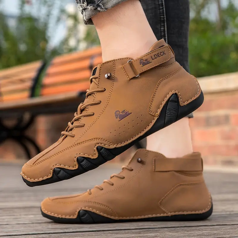 Avelin Lyon | Baskets montantes homme à lacets