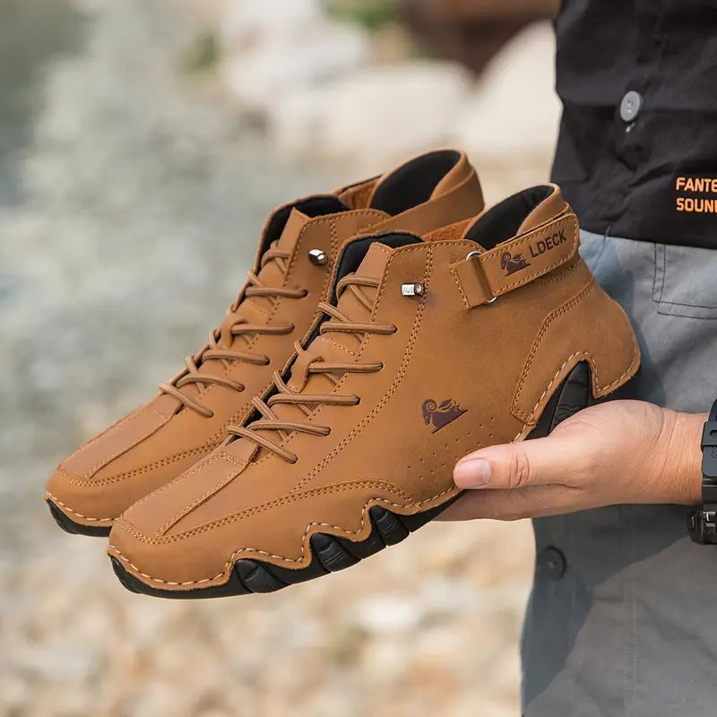 Avelin Lyon | Baskets montantes homme à lacets