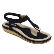 Sandales femme ergonomiques à semelle souple et brides confortables