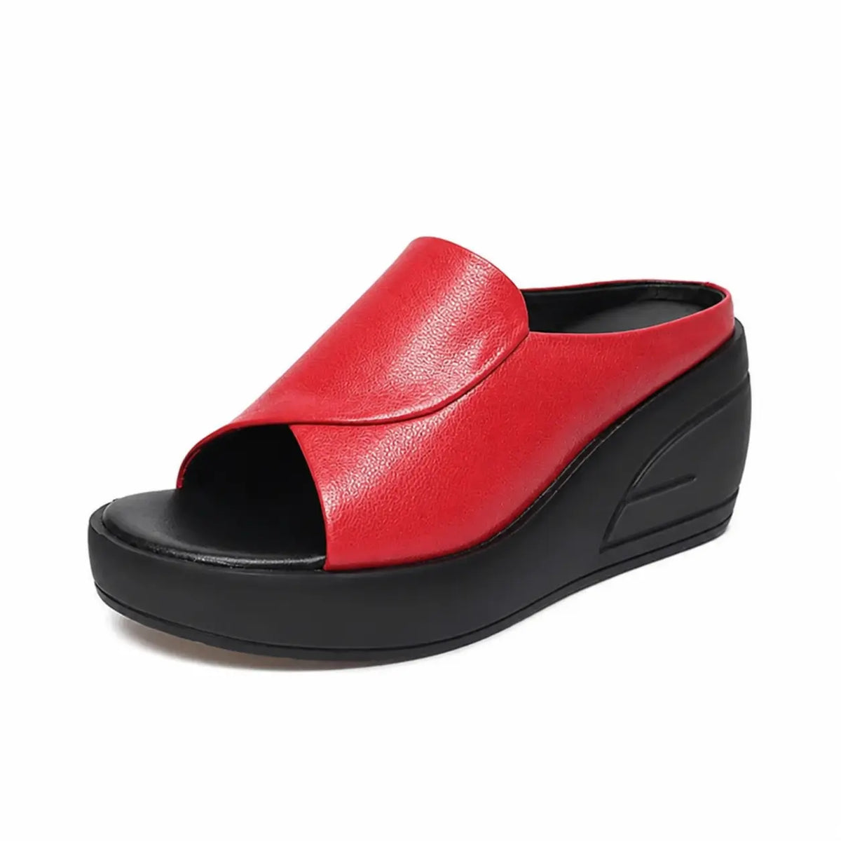 Avelin Lyon | Mules femme à semelle compensée