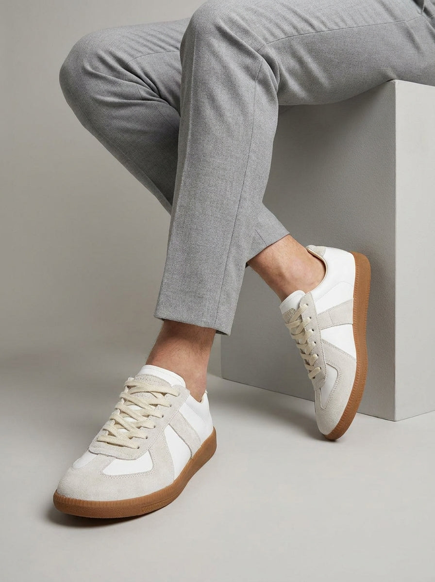 Avelin Lyon | Baskets rétro homme à profil bas