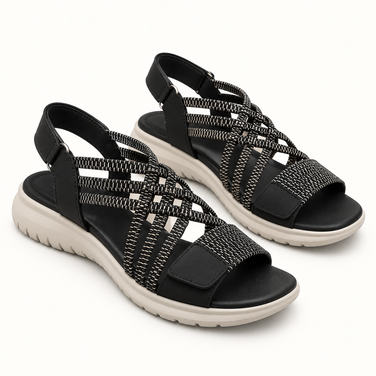 Avelin Lyon | Sandales femme à brides tressées