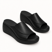 Avelin Lyon | Mules femme à semelle compensée