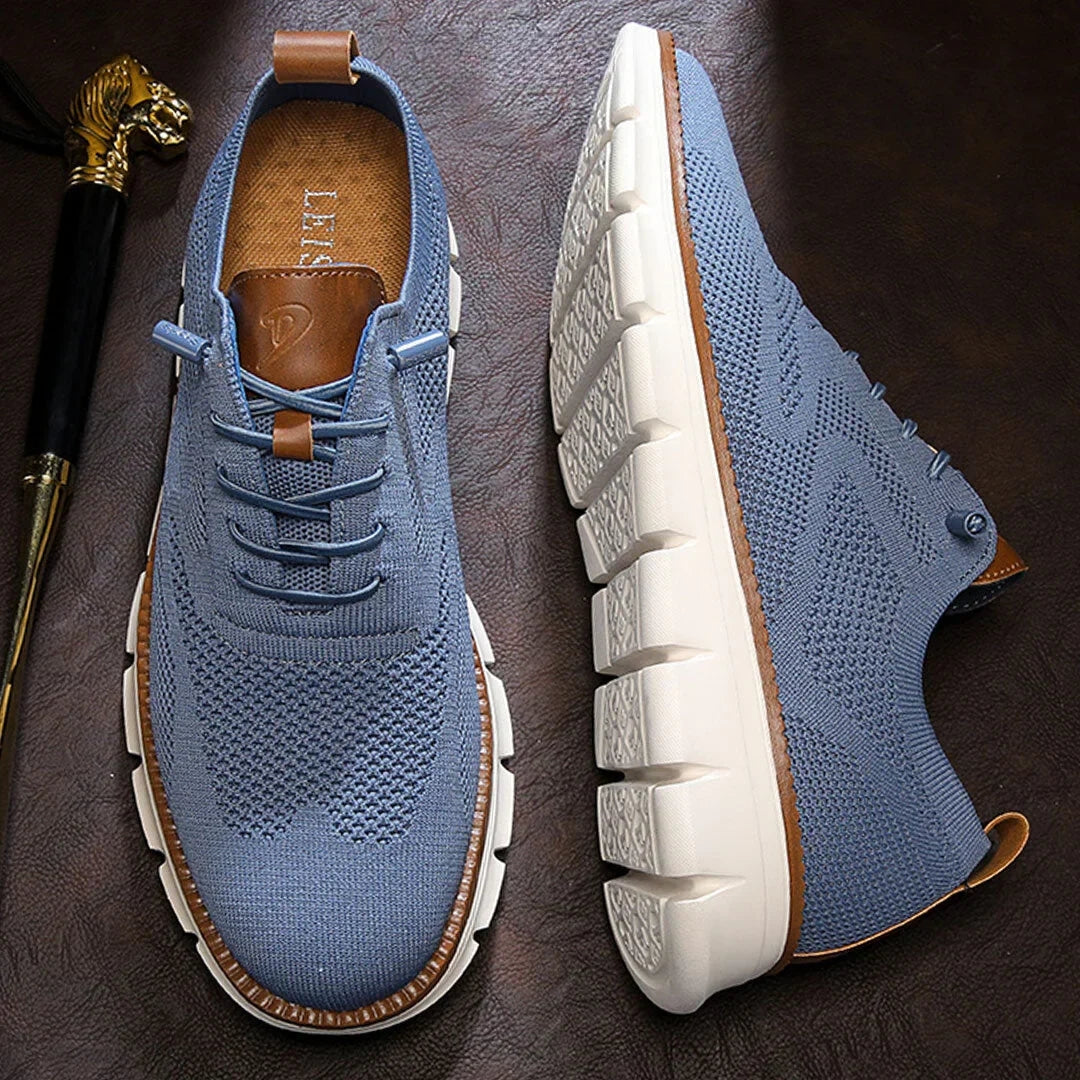 Avelin Lyon | Baskets basses homme à tige ajourée