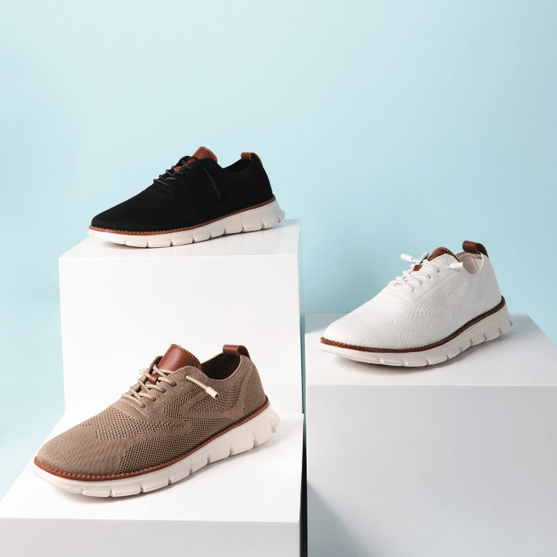 Avelin Lyon | Baskets basses homme à tige ajourée