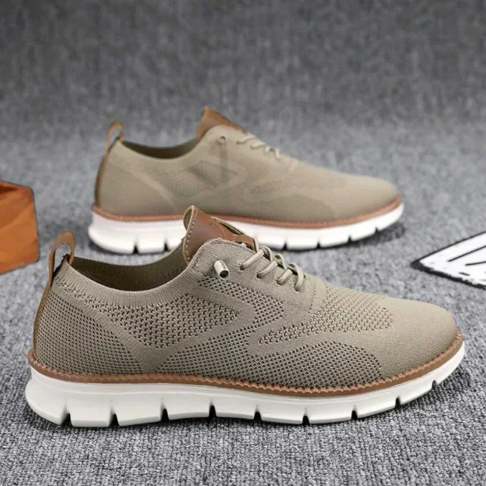 Avelin Lyon | Baskets basses homme à tige ajourée