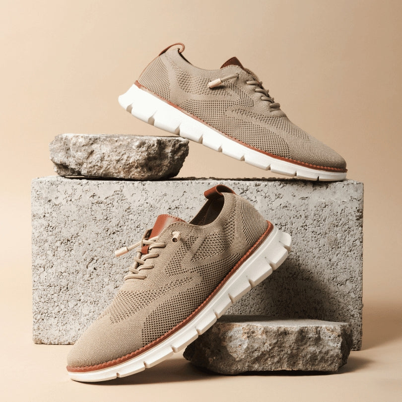Avelin Lyon | Baskets basses homme à tige ajourée