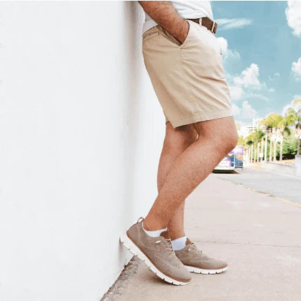 Avelin Lyon | Baskets basses homme à tige ajourée