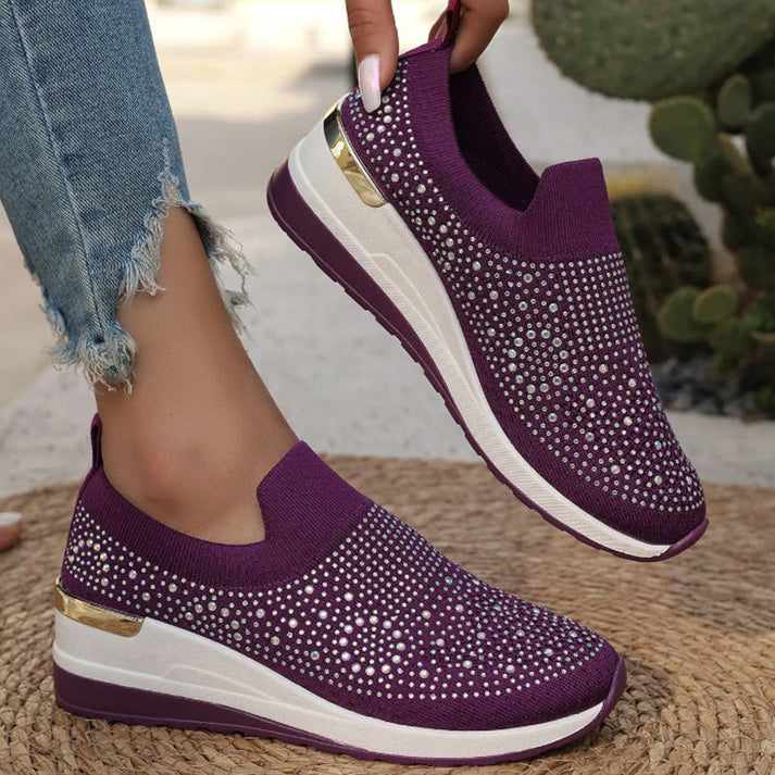 Avelin Lyon | Ballerines femme à semelle compensée