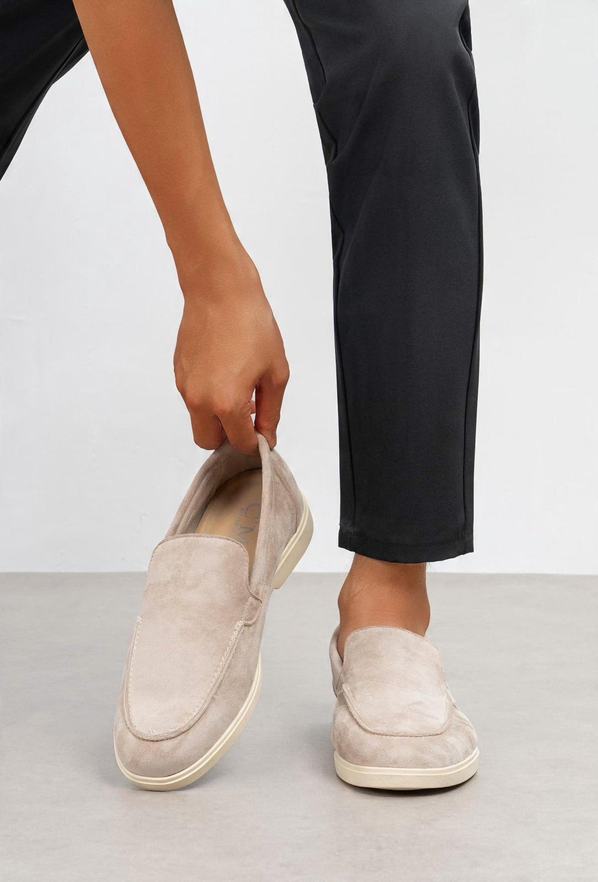 Avelin Lyon | Mocassins homme lisses à enfiler